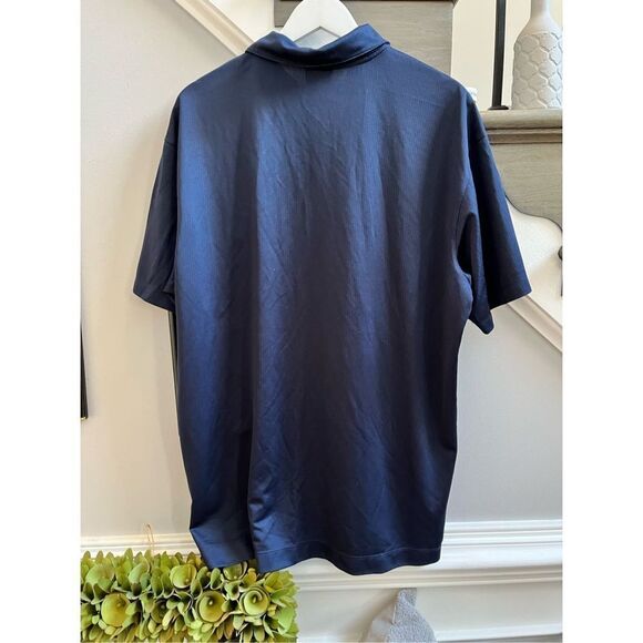 Nike Golf Blue Moisture Wick Polo Shirt sz XL EUC - Picture 6 of 7